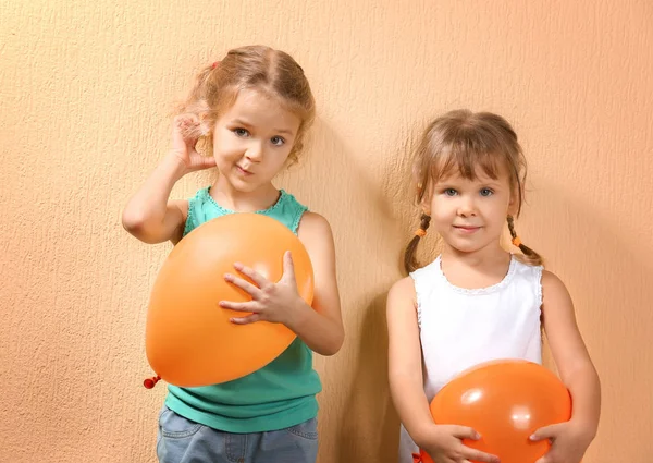 Adorabili sorelline — Foto Stock