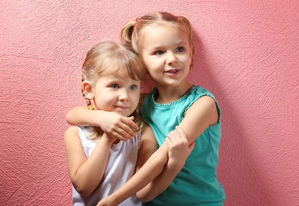 Adorabili sorelline — Foto Stock