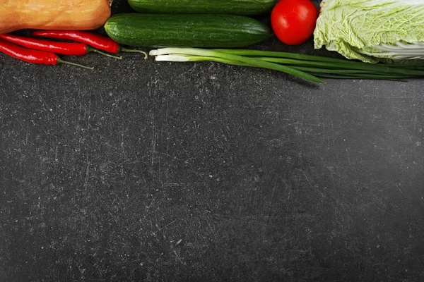 Marco de verduras frescas — Foto de Stock