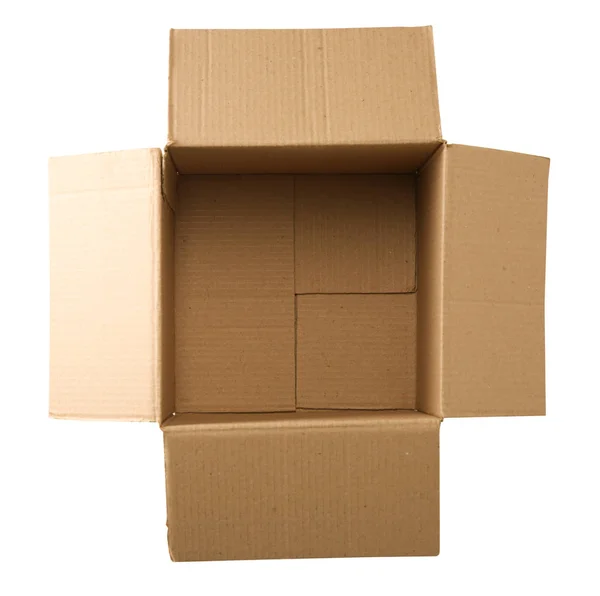 Opened Cardboard box — Stock Photo, Image