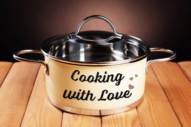 Aşk kavramı ile pişirme. 