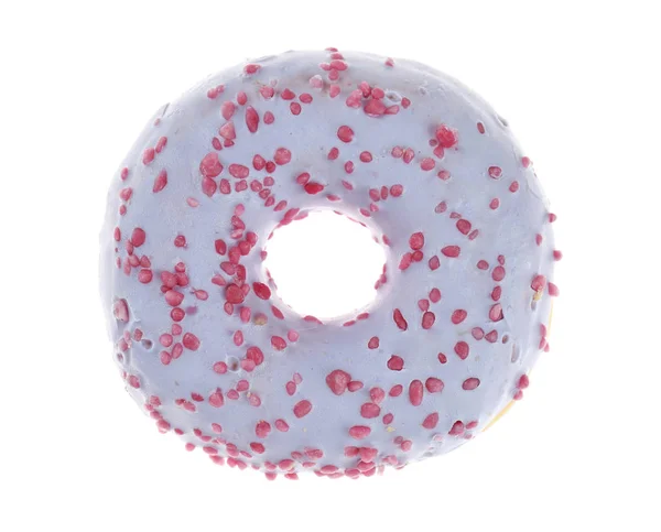 Вкусный глазированный пончик — стоковое фото