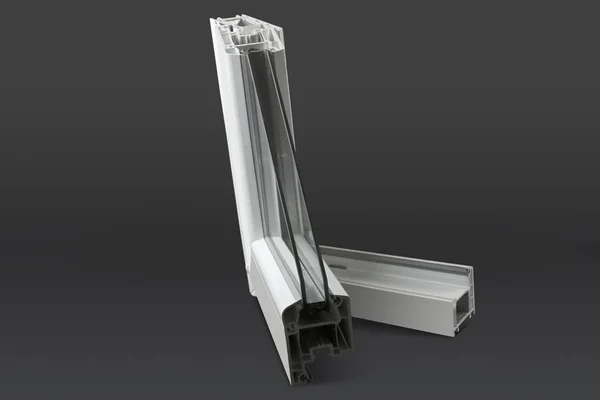 Sample of window profile — Stock Photo © belchonock #137595104