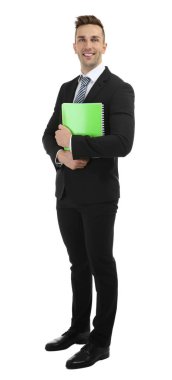 Genç öğretmen Not Defteri ile