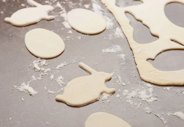 Hornear galletas caseras de Pascua —  Fotos de Stock