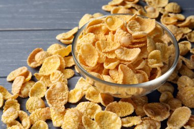 Cam kase mısır gevreği ile 