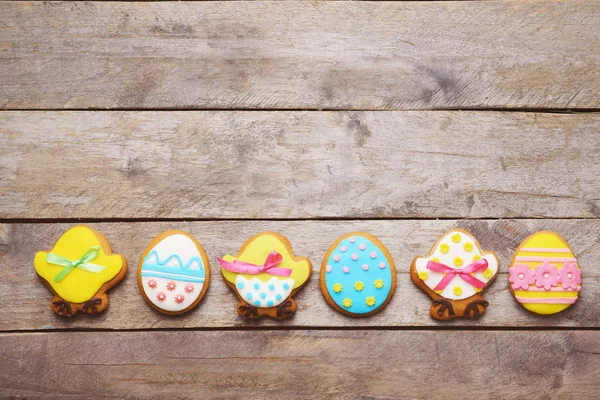 Renkli lezzetli Paskalya kurabiyeleri — Stok fotoğraf