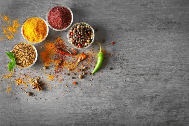 Aromatik baharatlar cam kase  