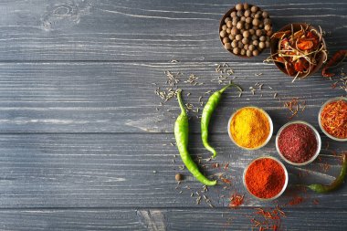 Aromatik baharatlar cam kase  