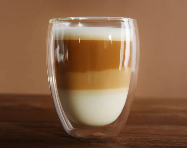 Szklana filiżanka kawy — Zdjęcie stockowe
