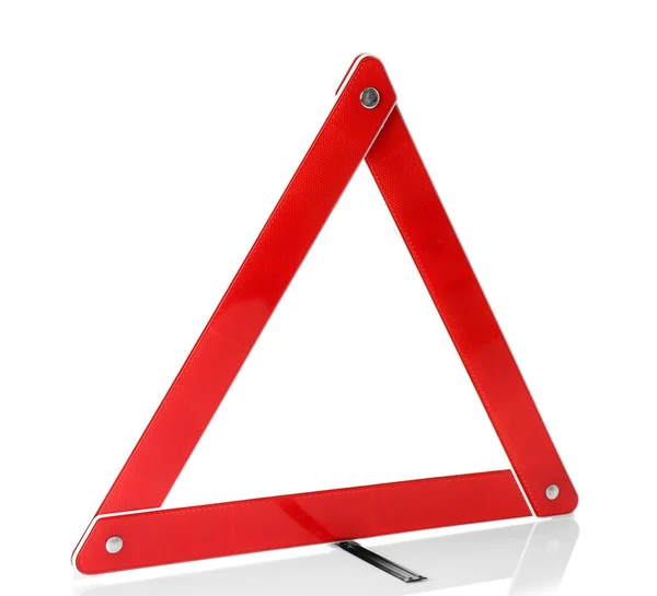경고 사고 교통 표지 — 스톡 사진