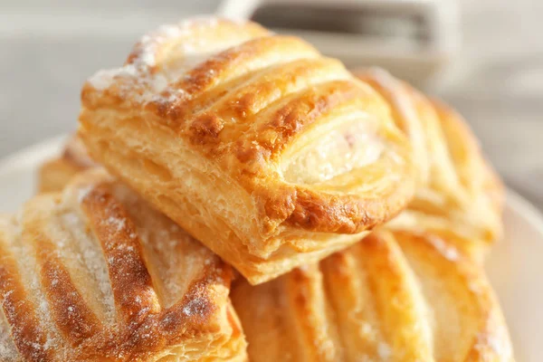 Zoete smakelijke gebakjes — Stockfoto