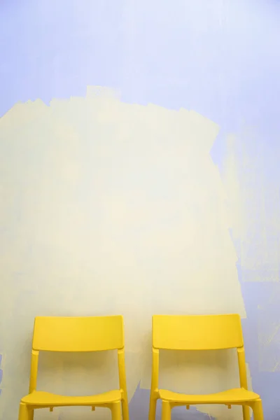Deux chaises jaunes o — Photo