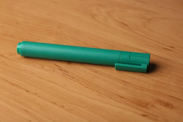 녹색 펠트 펜 — 스톡 사진