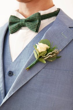 damat ile güzel yaka çiçeği