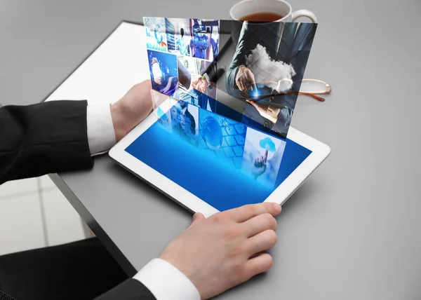 Internet and modern technology concept — Stock Photo, Image