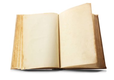 eski açık kitap