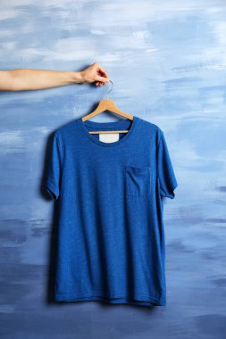 Boş pamuk t-shirt 
