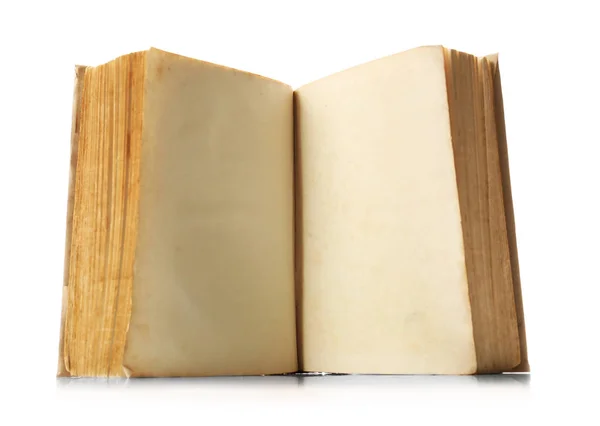 Old open book — Stock Photo, Image