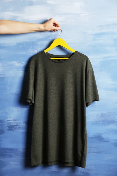 Blank cotton t-shirt — Stock Photo, Image