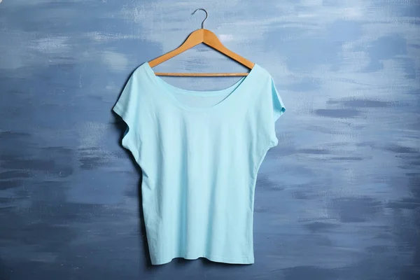 Blank cotton t-shirt — Stock Photo, Image