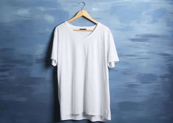 Camiseta de algodón en blanco — Foto de Stock