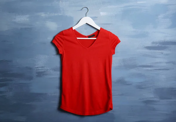 Blank cotton t-shirt — Stock Photo, Image