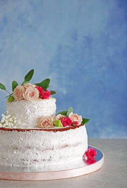 lezzetli düğün pastası 