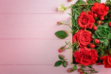 Kutusunda güzel güller