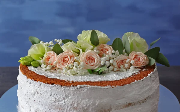 Delicious wedding cake — Stock Photo, Image