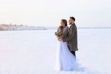 Güzel kış düğün   