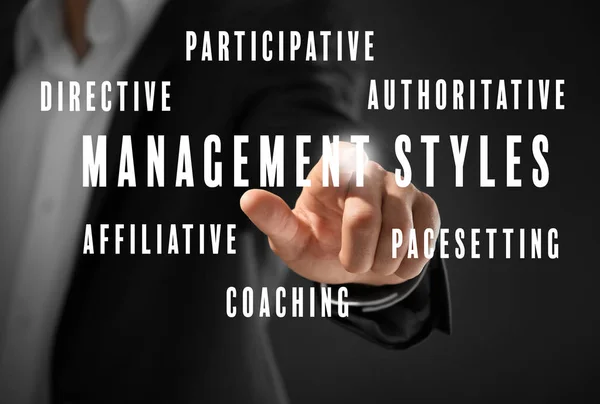 Management styles concept — Stock Photo, Image