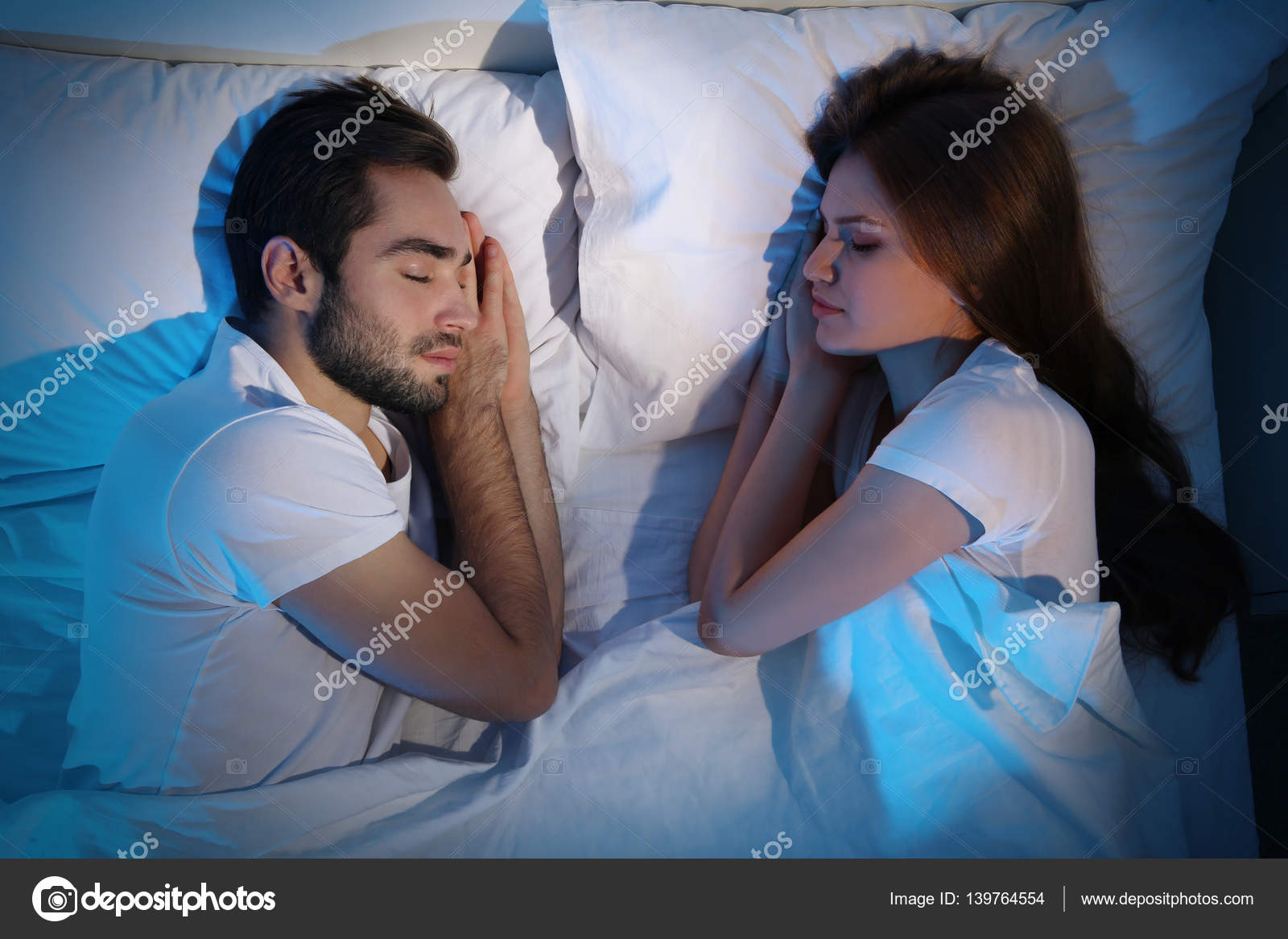 Cute together couples sleeping Couple Sleeping
