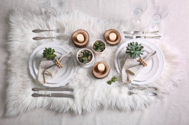 Succulents ile hizmet tablo