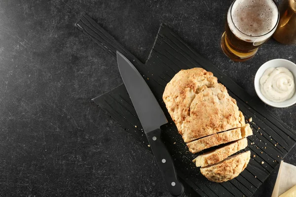 Tasty loaf of beer bread