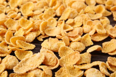 lezzetli çiğ Mısır gevreği