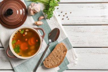 taze sebze çorbası