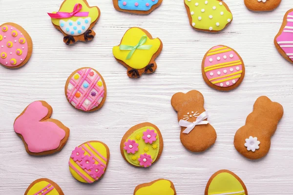 Panpepato decorativo biscotti di Pasqua — Foto Stock