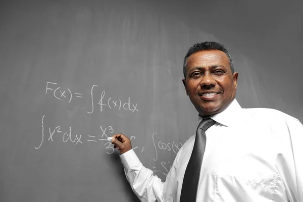 Confident Indian teacher — Stock Photo, Image