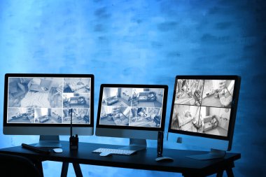 Güvenlik amacıyla ofis işyeri