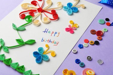 El yapımı hediye kartı 