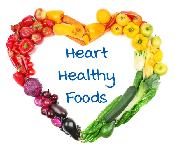 Dieta na zdrowe serce koncepcja — Zdjęcie stockowe