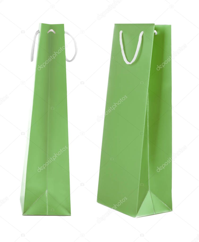 Different views of paper bag
