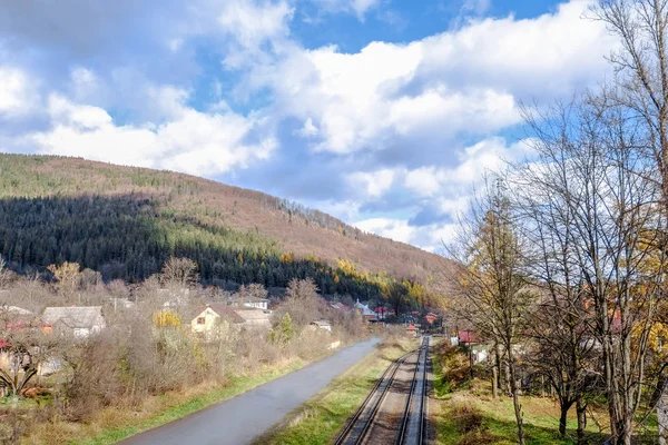 Vackra Karpaterna landskap — Stockfoto