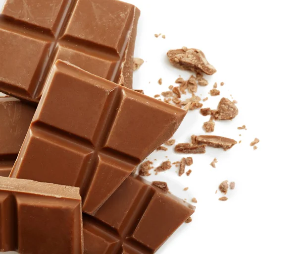 Broken chocolate bar — Stock Photo, Image