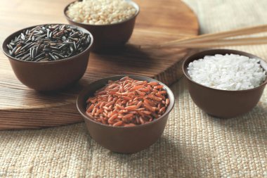 rice'nın farklı türleri 