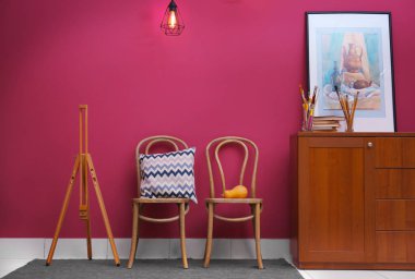 Oda iç sandalye ile