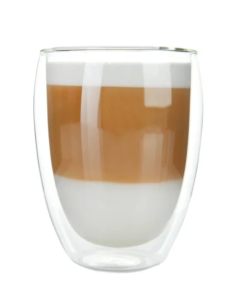 Bir fincan beyaz kahve. — Stok fotoğraf