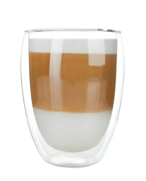 Cup of coffee on white — Stock Photo, Image