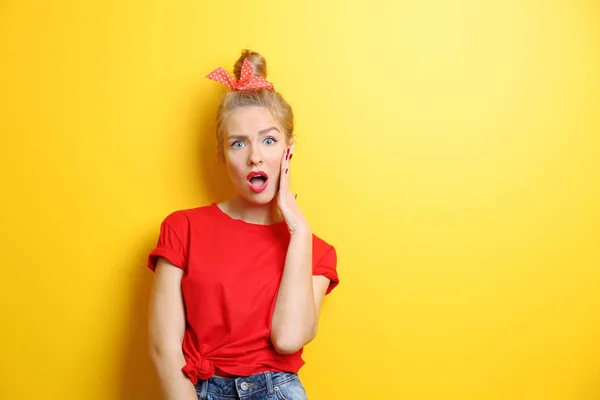 Young cool woman — Stock Photo, Image